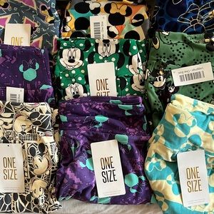 Lularoe Disney Leggings bundle reserved for @rascaltaz88